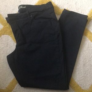 Black Denim Skinny Jeans